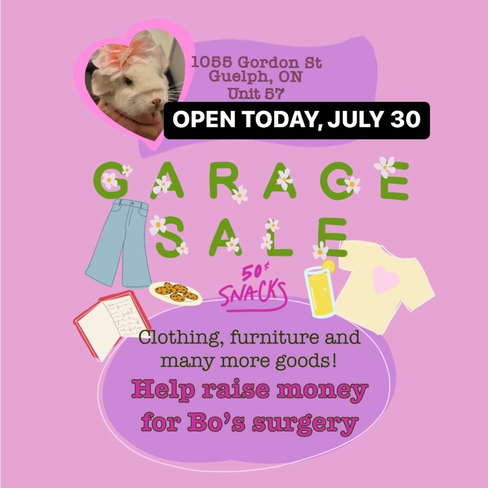 GARAGE SALE GUELH, ON
